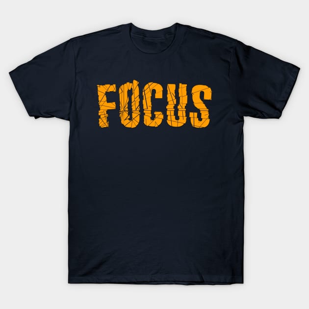 focus broken split effect T-Shirt by isolasikresek